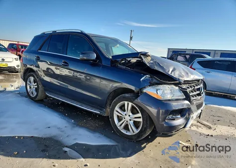 2014 Mercedes-Benz Ml 350 Bluetec z USA, uszkodzony, nr VIN 4JGDA2EB4EA313733